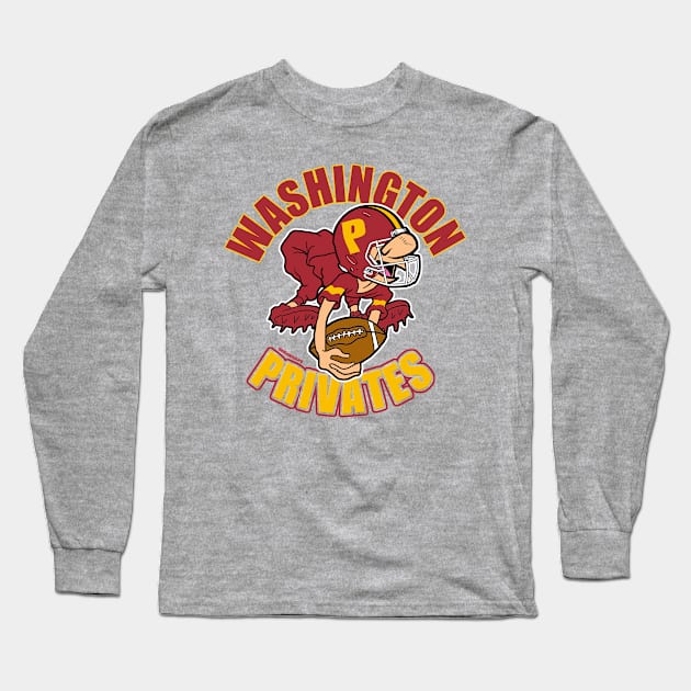 Washington Privates Long Sleeve T-Shirt by the Mad Artist